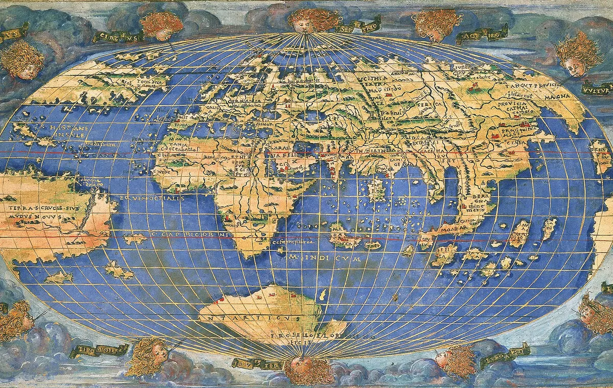 Историческая карта мира